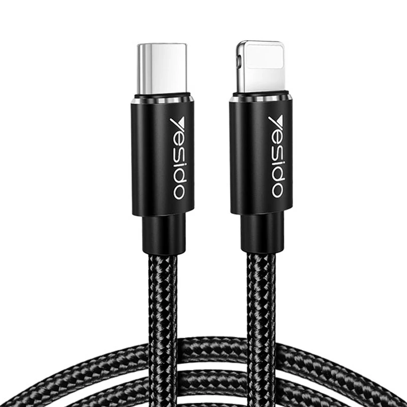 کابل تبدیل USB-C به لایتنینگ یسیدو مدل CA-56 طول 1.2 متر