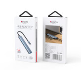 هاب USB-C یسیدو 4 پورت مدل HB17