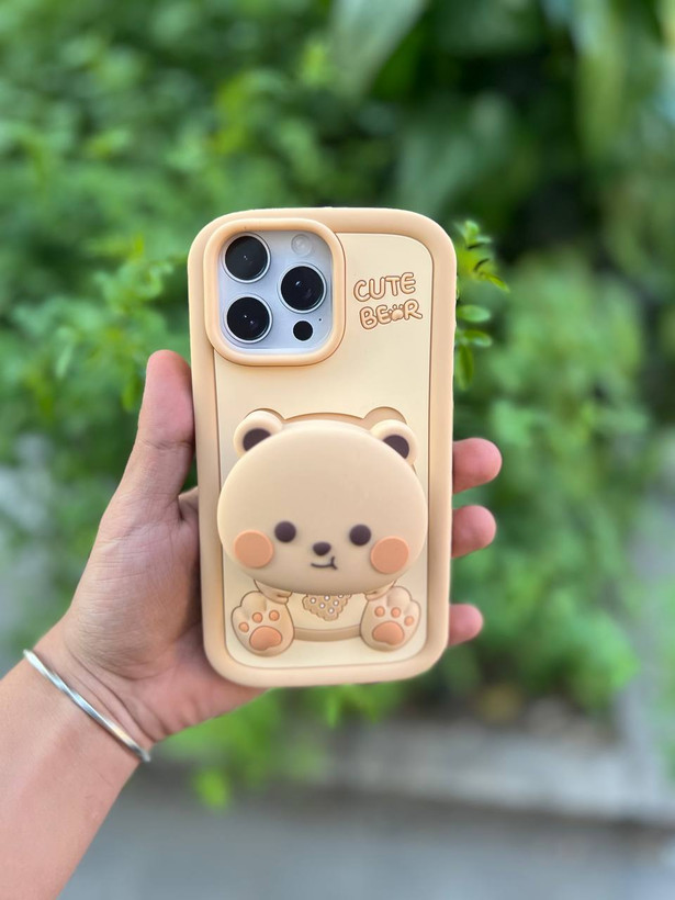 قاب عروسکی طرح cute bear