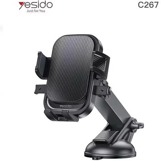 پایه نگهدارنده (هولدر) مکشی موبایل مدل Yesido C267