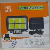 چراغ خورشیدی دیواری با پنل جدا HG-DUE مدل HG-2016