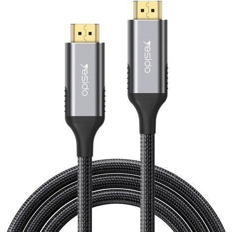 کابل HDMI به HDMI یسیدو مدل HM11 کیفیت 8K به طول 1.8 متر