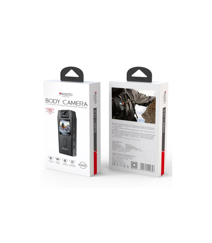 دوربین ثبت وقایع یسیدو YESIDO KM25 body camera
