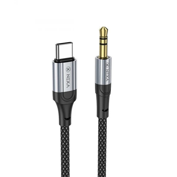 کابل تبدیل USB-C به AUX نکسا مدل lx3 طول 1 متر