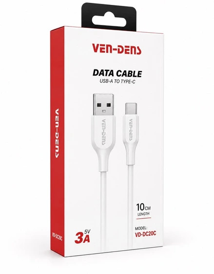 کابل USB به TYPE-C مدل VD-DC20C