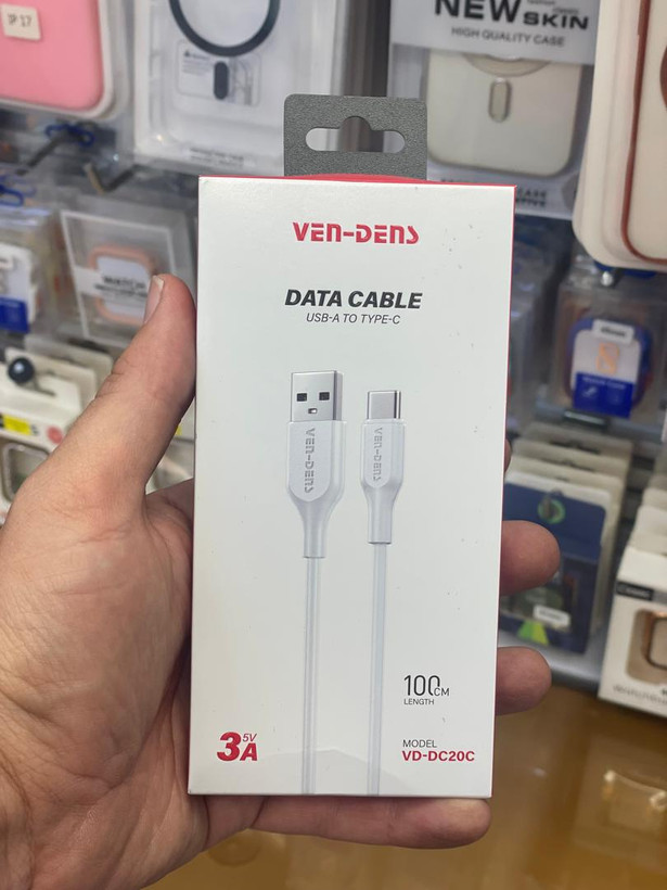 کابل USB به TYPE-C مدل VD-DC20C